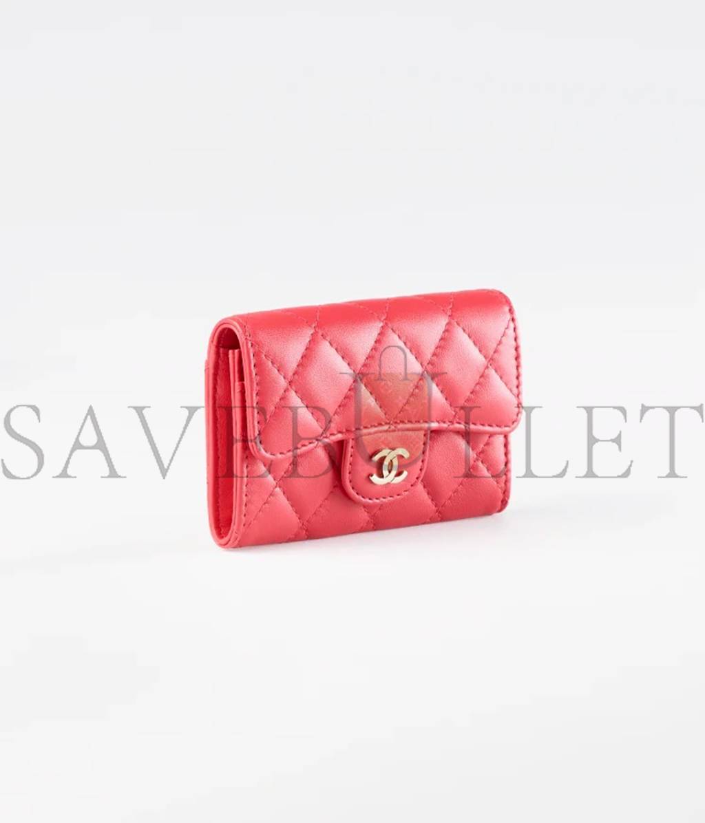 Ch*el classic card holder ap0214 y04059 ni685 (11.3*7.5*2.1cm)